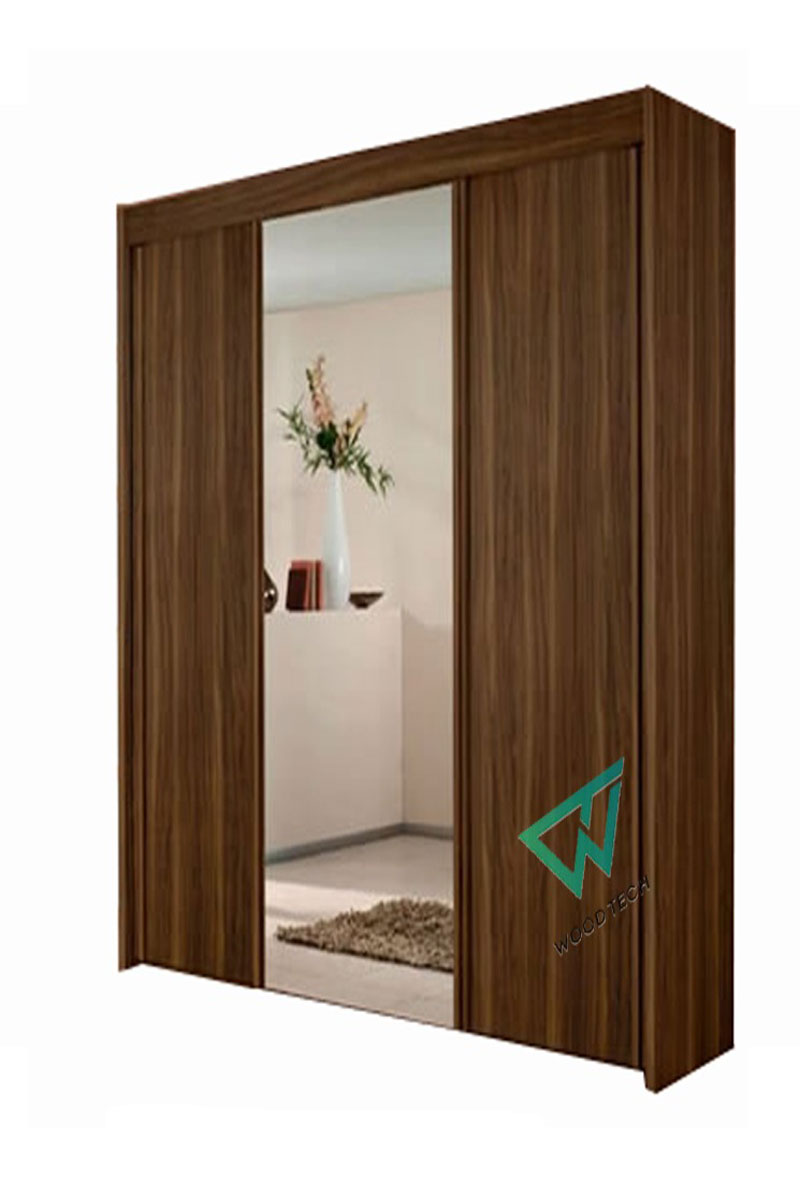 Tủ áo gỗ óc chó thanh lịch sang trọng mẫu 04