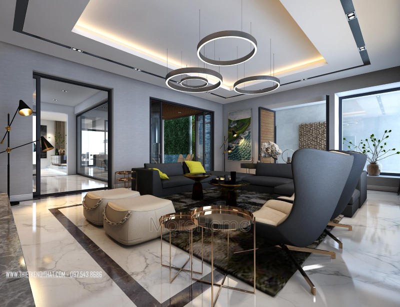 Xu hướng thiết kế nội thất biệt thự hiện đại đẹp Xu hướng thiết kế nội thất biệt thự hiện đại đẹp