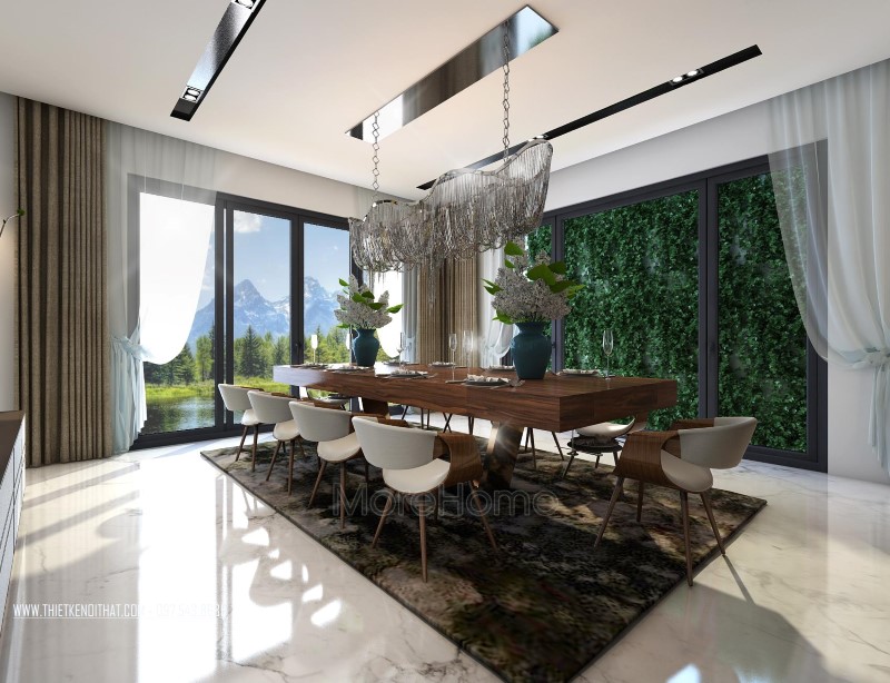 Xu hướng thiết kế nội thất biệt thự hiện đại đẹp Xu hướng thiết kế nội thất biệt thự hiện đại đẹp