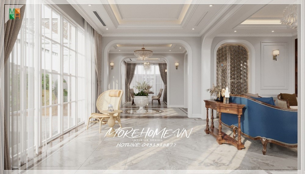 Thiết kế nội thất biệt thự