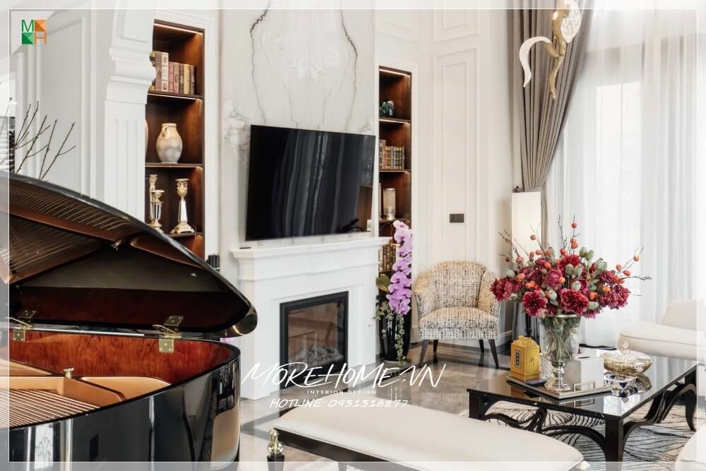 Thiết kế nội thất biệt thự