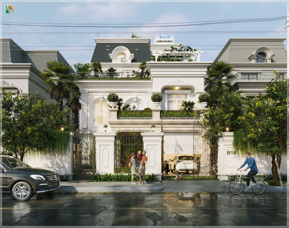 Thiết kế nội thất biệt thự